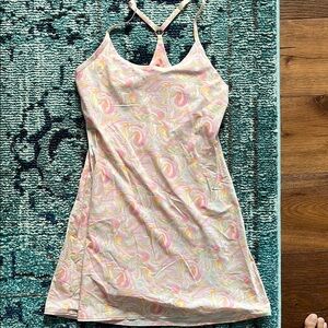 Outdoor Voices Pastel Swirl Dress